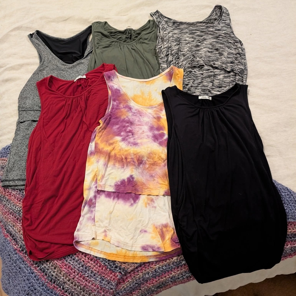 Women's Breastfeeding Tank Tops